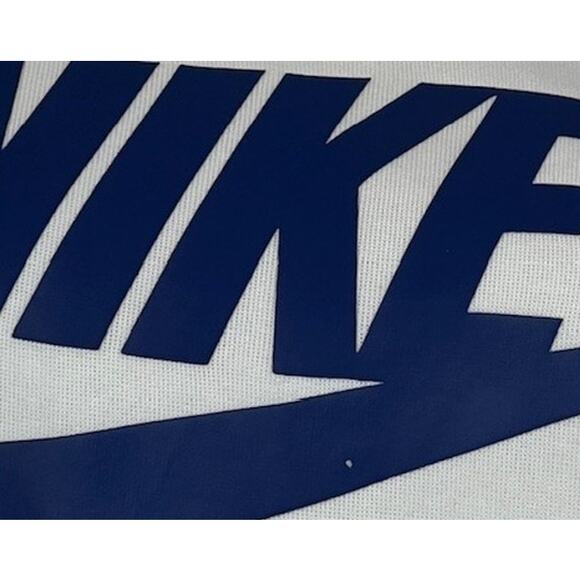 Nike Tech Sweatshirt Women's M White Color Block Crew Neck Long Sleeve Pullover - Picture 6 of 9